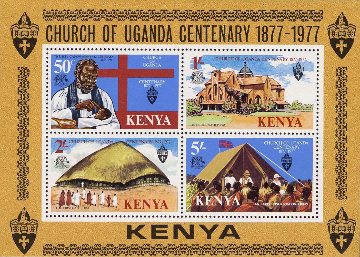BOOK STAMPS KENYA